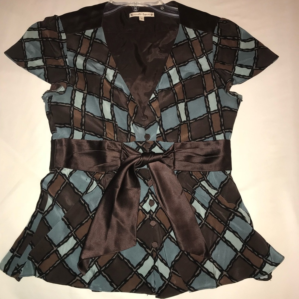 Nanette Lepore button up blouse, Size 8